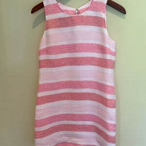 Island Company Pink and White Striped Dress. Very good condition.